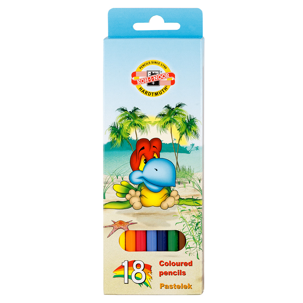 souprava pastelek školních 3553 18 ptáci #105899