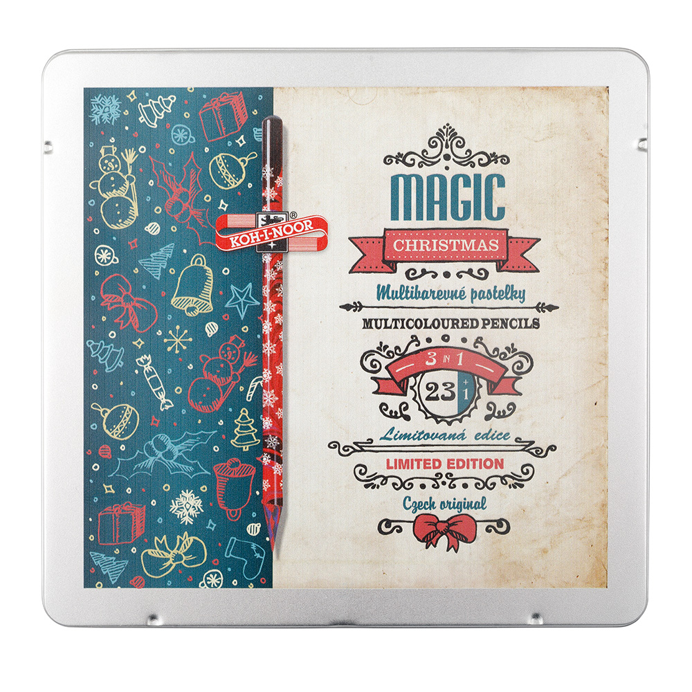 souprava tužek pastelových v laku MAGIC 8774 23+1 #115399