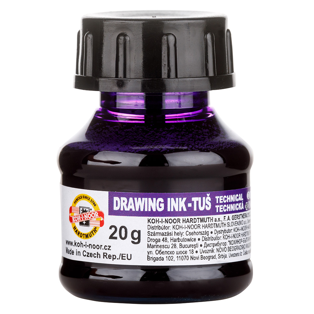 tuš technická 20g fialová #120065