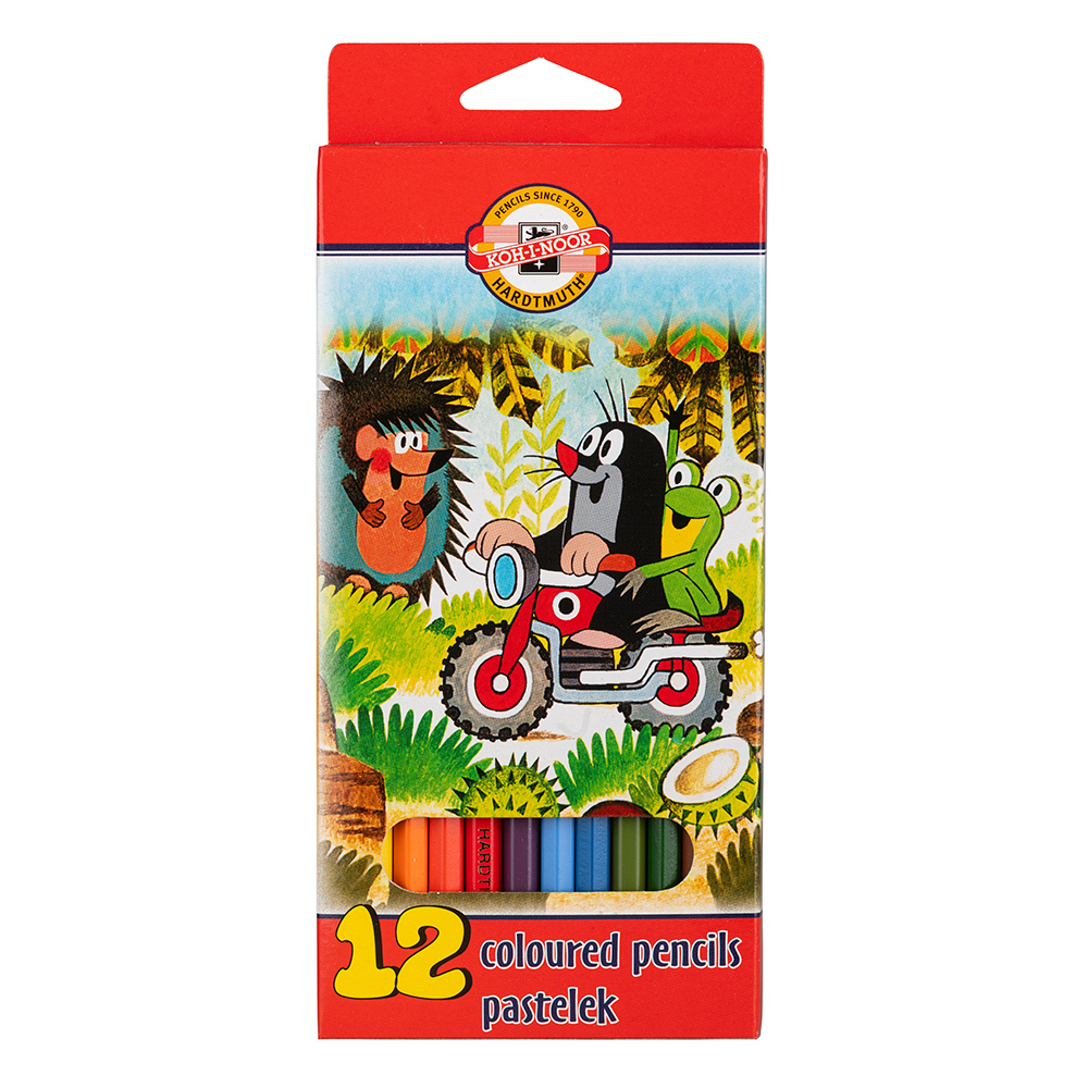 souprava pastelek školních 3652 12 Krtek #126647