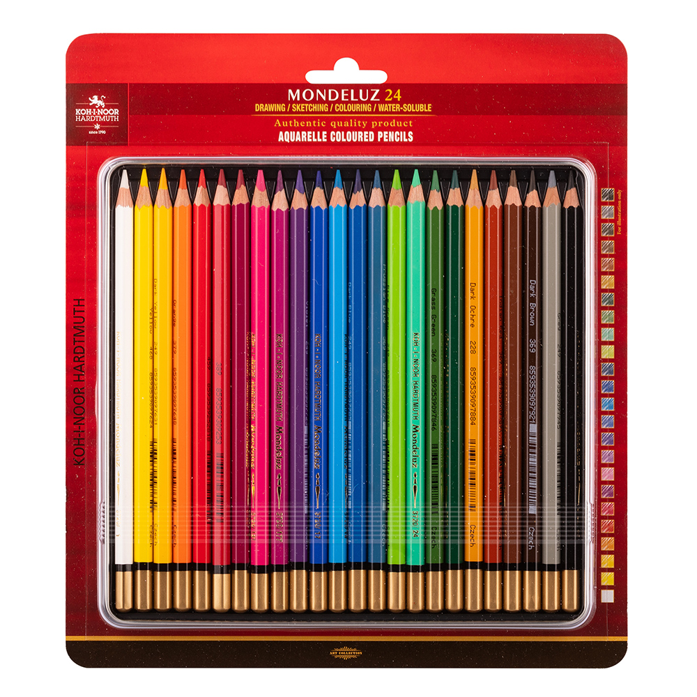 souprava pastelek akvarelových 3724 24 #131288