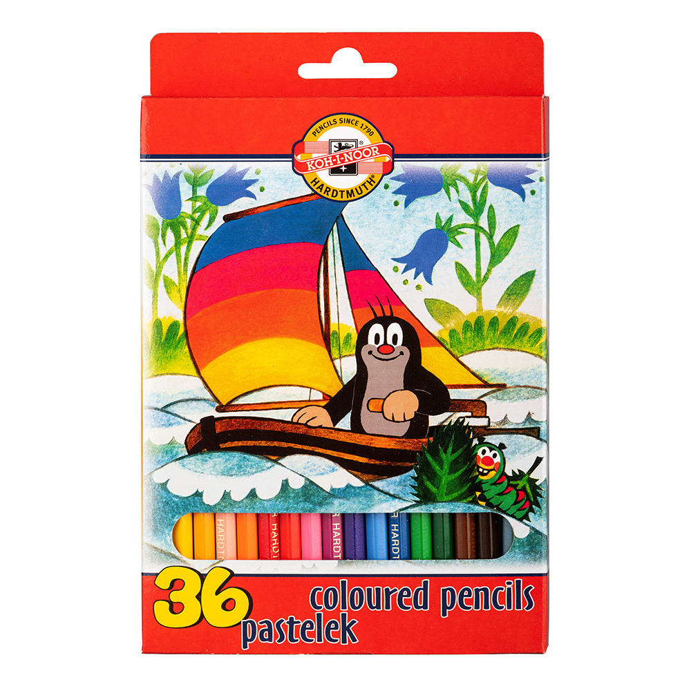 souprava pastelek školních 3655 36 Krtek #131581