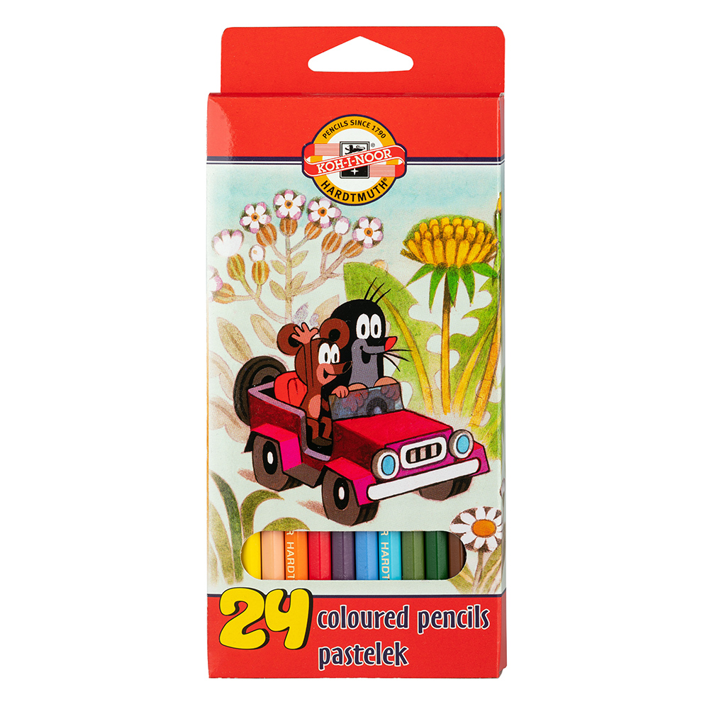 souprava pastelek školních 3654 24 Krtek #131582