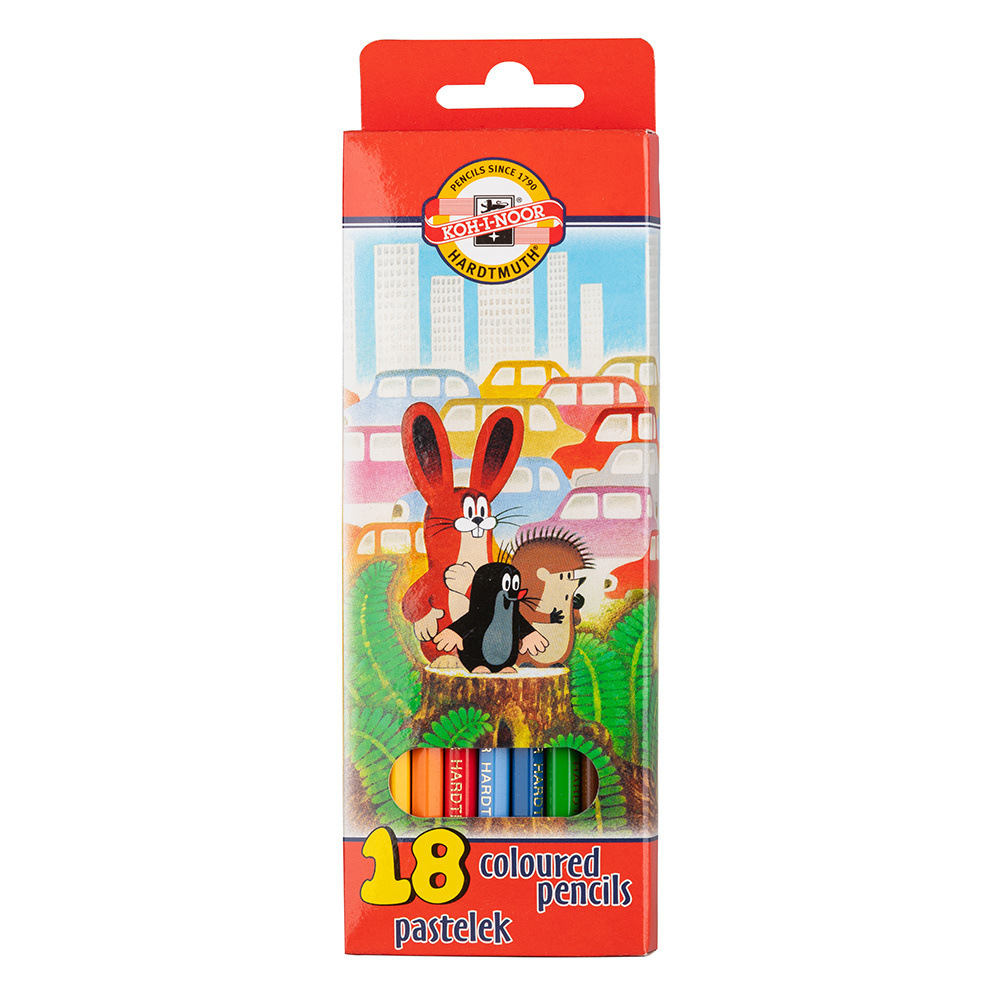 souprava pastelek školních 3653 18 Krtek #131583