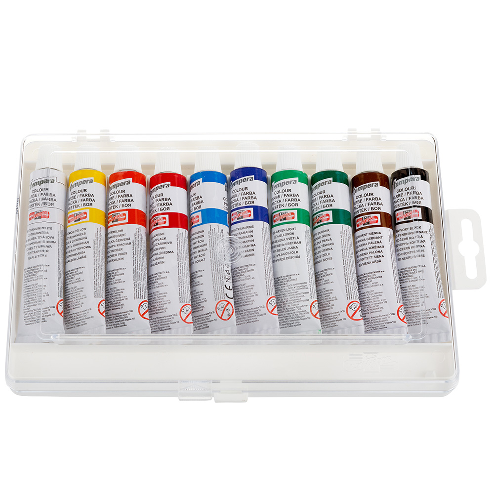 souprava temperových barev 10 #18762