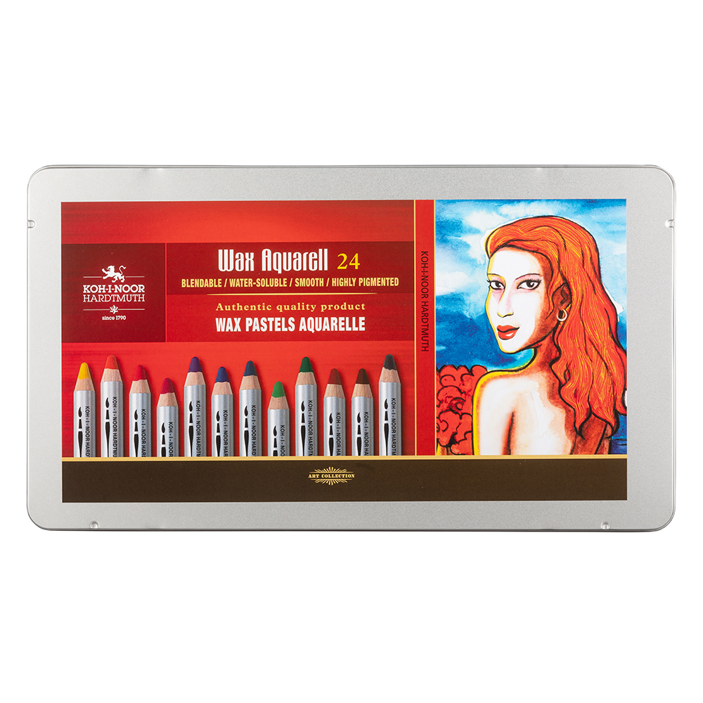 souprava tužek wax akvarelových 8284 24 #27630