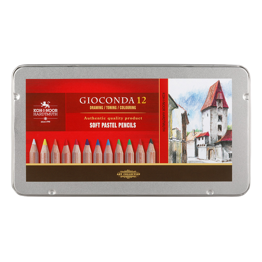 souprava kříd prašných uměleckých v tužce 8827 12 #49795