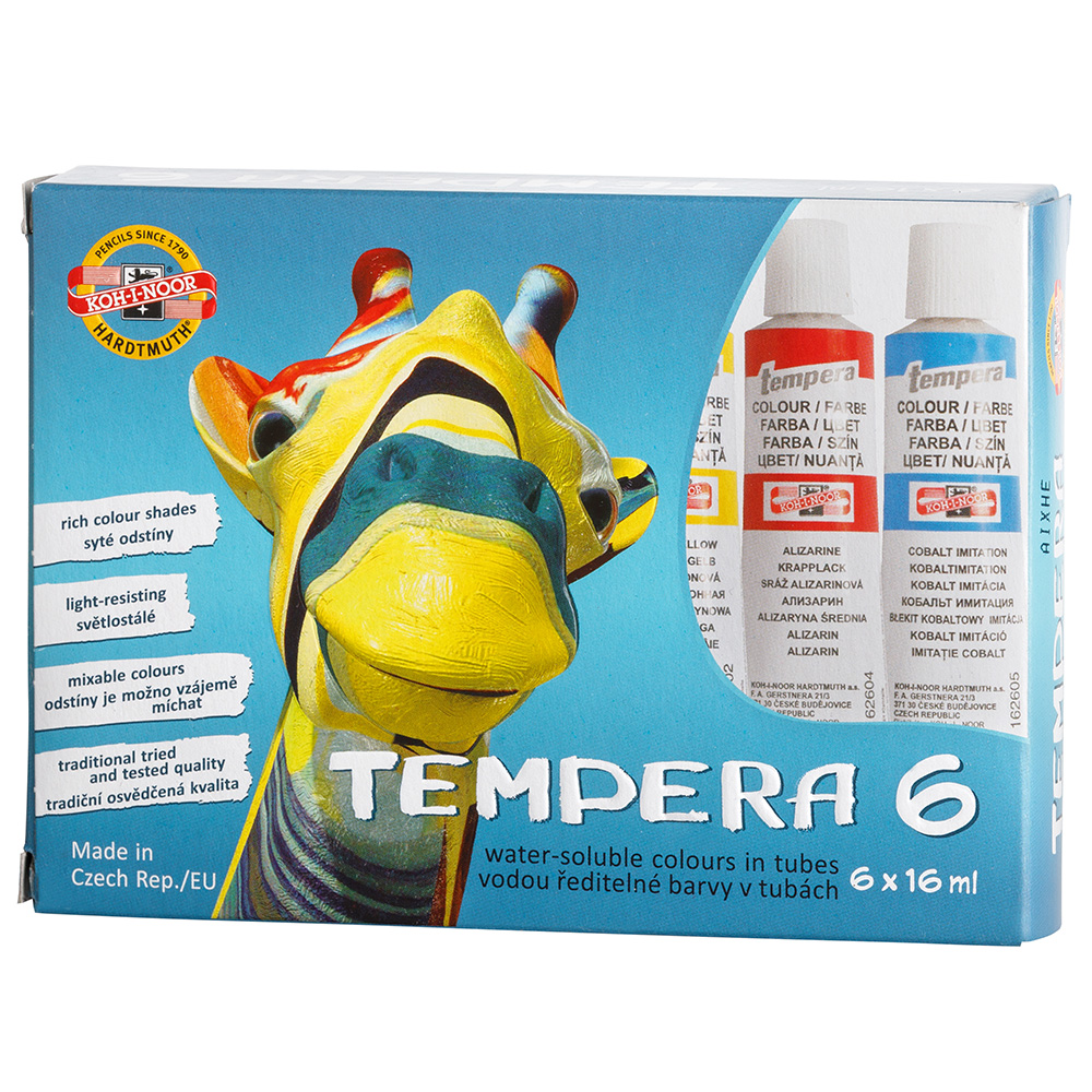 souprava temperových barev 6 #72037