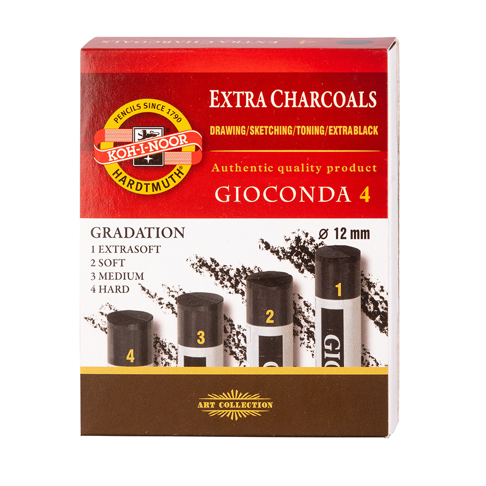 souprava uhlů uměleckých extra kulatých umělých 8694 4 #73473