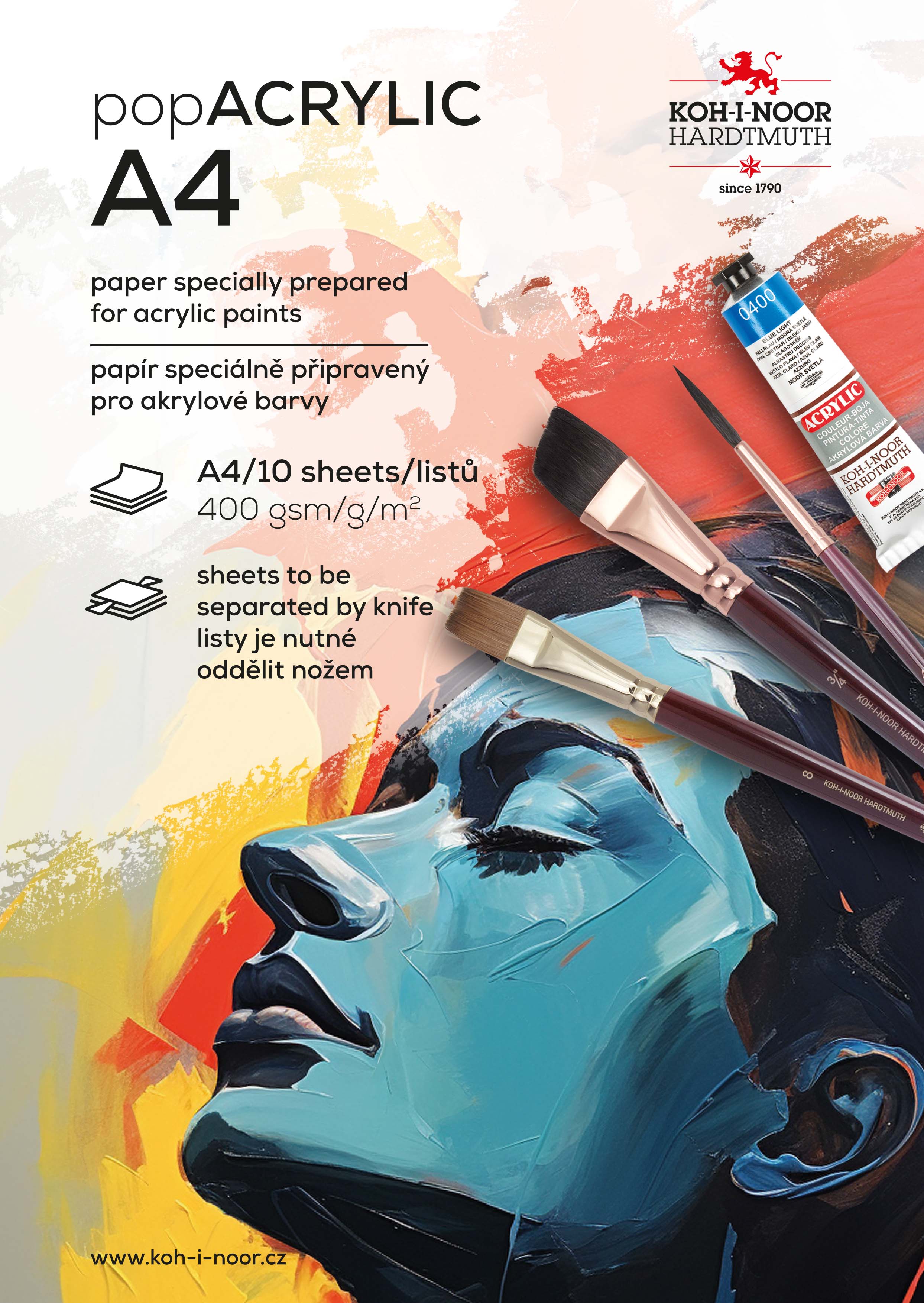 blok ACRYLIC A4 #170442