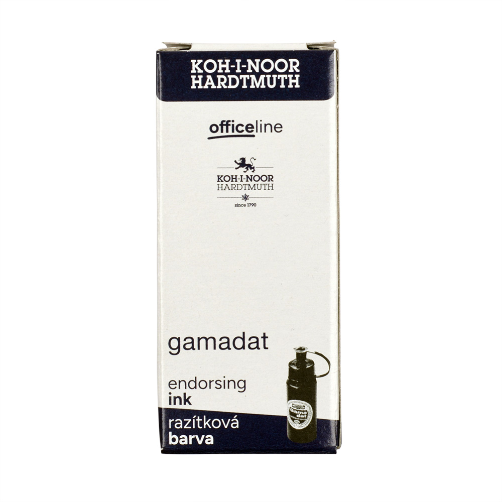 172701-0142500101kk barva razítková Gamadat 20g černá #172701