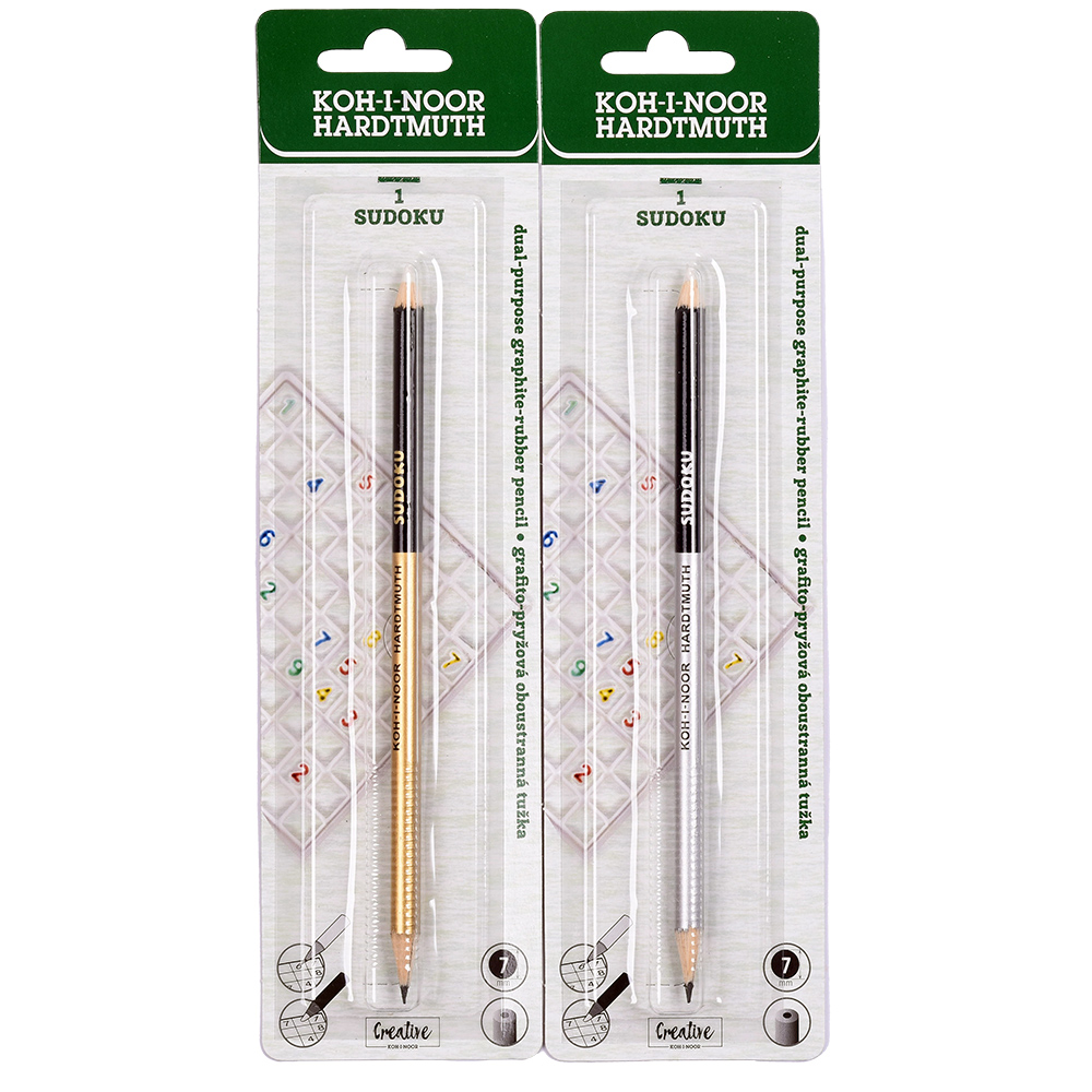 174594-1350001002bl tužka grafitová s gumou K7 1350 SUDOKU #174594