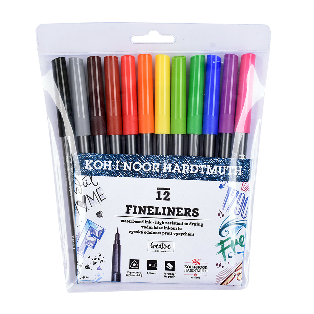 souprava popisovačů fine liner 7021 12 #174752
