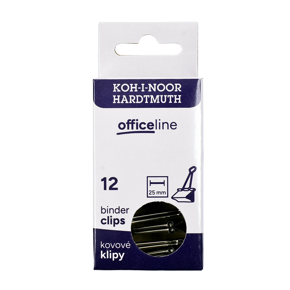 50261-9600300125ks klipy kovové 25mm #50261